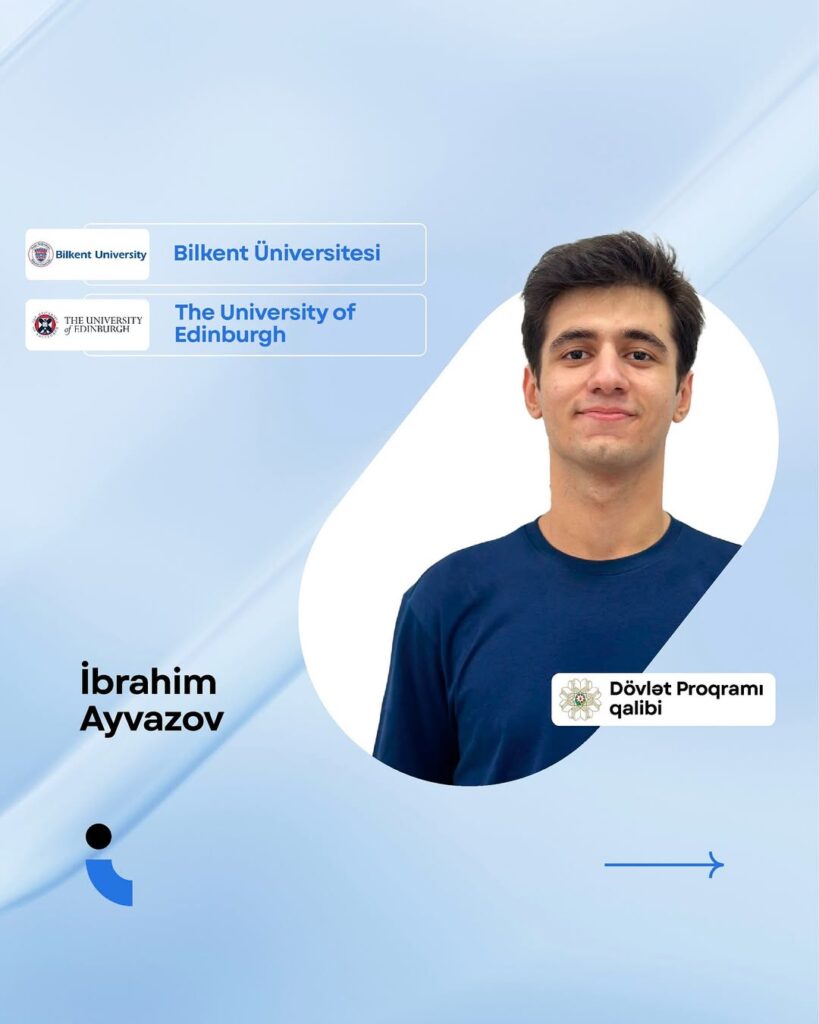 🌍 Xaricdə təhsil uğurlarımızın 1-